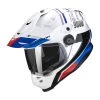 Crosstourer Casco Scorpion Adf-9000 Air Desert Bianco Blu Rosso -Moto Sconto scorpion adf 9000 air desert bianco