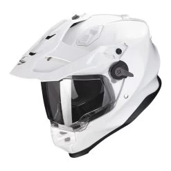 Crosstourer Casco Scorpion Adf-9000 Air Solid Bianco