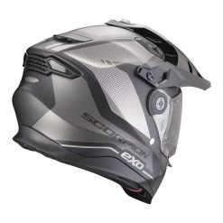 Crosstourer Casco Scorpion Adf-9000 Air Trial Nero Argento -Moto Sconto scorpion adf 9000 air trial nero 3