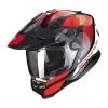 Crosstourer Casco Scorpion Adf-9000 Air Trial Nero Rosso -Moto Sconto scorpion adf 9000 air trial rosso