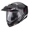 Policarbonato Casco Modulare Scorpion Adx-2 Camino Nero Argento -Moto Sconto scorpion adx2 camino argento