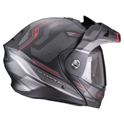 Policarbonato Casco Modulare Scorpion Adx-2 Carrera Nero Rosso -Moto Sconto scorpion adx2 carrera rosso 4