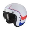 Custom Casco Scorpion Belfast Evo Soul Bianco Blu Rosso