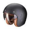 Custom Casco Scorpion Belfast Evo Luxe Nero Opaco 1 Custom Casco Scorpion Belfast Evo Luxe Nero Opaco -Moto Sconto scorpion belfastevo luxe nero
