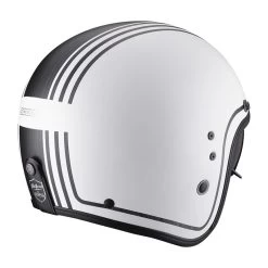 Custom Casco Scorpion Belfast Evo Retrol Bianco Argento -Moto Sconto scorpion belfastevo retrol bianco 3