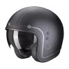 Custom Casco Scorpion Belfast Evo Retrol Nero Argento -Moto Sconto scorpion belfastevo retrol nero