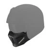 Prese Aria Mentoniera Scorpion Covert-x Nero Opaco -Moto Sconto scorpion covert x chinguard neromatt