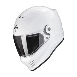 Fibra Casco Scorpion Covert Fx Solid Bianco