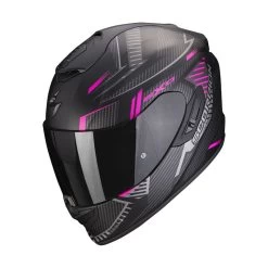 Fibra Scorpion Exo 1400 Evo Air Shell Nero Opaco Rosa
