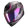 Fibra Casco Scorpion Exo 1400 Air Attune Rosa Nero -Moto Sconto scorpion exo1400air attune rosa