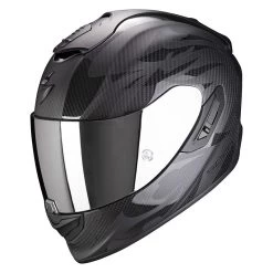 Fibra Casco Scorpion Exo 1400 Carbon Air Obscura Nero