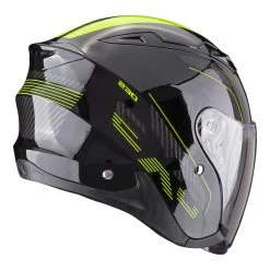 Policarbonato Casco Scorpion Exo 230 Condor Nero Giallo -Moto Sconto scorpion exo230 condor giallo 3