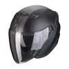 Policarbonato Casco Scorpion Exo 230 Sr Nero Opaco Argento Rosso