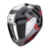 Policarbonato Casco Scorpion Exo 391 Arok Grigio Rosso Nero -Moto Sconto scorpion exo391 arok grigiorosso