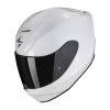 Policarbonato Casco Scorpion Exo 391 Solid Bianco -Moto Sconto scorpion exo391 solid bianco