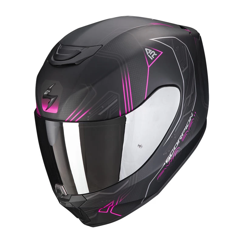 Policarbonato Casco Scorpion Exo 391 Spada Nero Opaco Rosa 3 Policarbonato Casco Scorpion Exo 391 Spada Nero Opaco Rosa