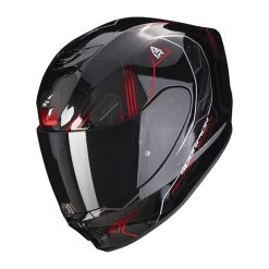 Policarbonato Casco Scorpion Exo 391 Spada Nero Rosso