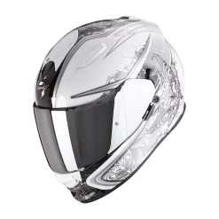 Policarbonato Casco Scorpion Exo 491 Run Bianco Nero