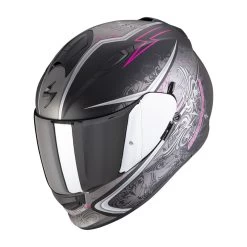 Policarbonato Casco Scorpion Exo 491 Run Nero Opaco Rosa