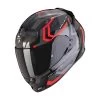 Policarbonato Casco Scorpion Exo 491 Spin Nero Rosso -Moto Sconto scorpion exo491 spin rosso