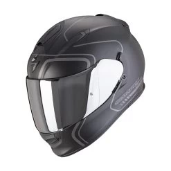 Policarbonato Casco Scorpion Exo 491 West Nero Opaco Argento
