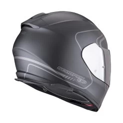 Policarbonato Casco Scorpion Exo 491 West Nero Opaco Argento 7 Policarbonato Casco Scorpion Exo 491 West Nero Opaco Argento -Moto Sconto scorpion exo491 west nerosilver 3