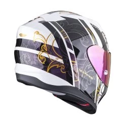 Policarbonato Scorpion Exo 520 Evo Air Fasta Bianco Camaleonte -Moto Sconto scorpion exo520 evo fasta bianco 3