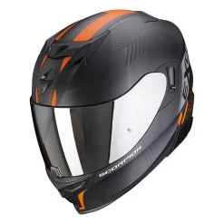 Policarbonato Casco Scorpion Exo 520 Air Laten Nero Arancio