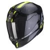 Policarbonato Casco Scorpion Exo 520 Air Laten Nero Giallo -Moto Sconto scorpion exo520air laten giallo
