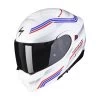 Policarbonato Casco Scorpion Exo 930 Multi Bianco Blu Rosso -Moto Sconto scorpion exo930 multi bianco