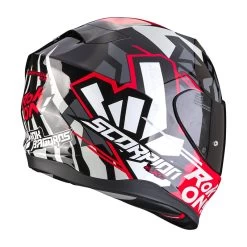 Policarbonato Scorpion Exo 520 Evo Air Rok Bagoros Nero Rosso 7 Policarbonato Scorpion Exo 520 Evo Air Rok Bagoros Nero Rosso -Moto Sconto scorpion exo 520 evo rok bagoros rosso 3