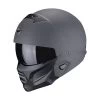 Mentoniera Removibile Casco Scorpion Exo Combat 2 Graphite Grigio 2 Mentoniera Removibile Casco Scorpion Exo Combat 2 Graphite Grigio -Moto Sconto scorpion exo combat 2 graphite grigio