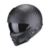Mentoniera Removibile Scorpion Exo Combat 2 Miles Nero Opaco Argento -Moto Sconto scorpion exo combat 2 miles nero