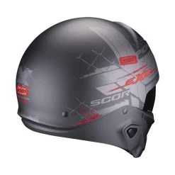 Mentoniera Removibile Casco Scorpion Exo Combat 2 Xenon Nero Opaco Rosso -Moto Sconto scorpion exo combat 2 xenon rosso 3