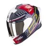 Fibra Scorpion Exo R1 Evo Air Victory Rosso Blu Giallo -Moto Sconto scorpion exo r1 air victory rosso