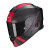 Fibra Scorpion Exo R1 Evo Carbon Air Mg Nero Rosso -Moto Sconto scorpion exo r1 carbon air mg rosso