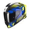 Fibra Scorpion Exo R1 Evo Carbon Air Supra Giallo Blu -Moto Sconto scorpion exo r1 carbon air supra blugiallo