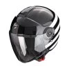 Policarbonato Casco Scorpion Exo City 2 Bee Nero Bianco