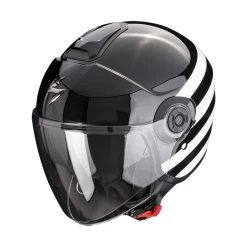 Policarbonato Casco Scorpion Exo City 2 Bee Nero Bianco