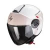 Policarbonato Casco Scorpion Exo City 2 Mall Bianco Rosa Verde -Moto Sconto scorpion exocity2 mall rosa
