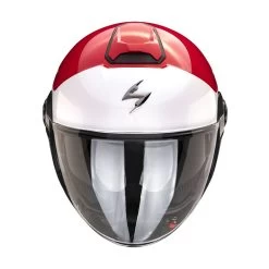 Policarbonato Casco Scorpion Exo City 2 Mall Rosso Bianco Blu -Moto Sconto scorpion exocity2 mall rosso 2