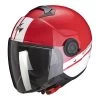 Policarbonato Casco Scorpion Exo City Strada Rosso