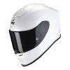 Fibra Casco Scorpion Exo R1 Evo Air Solid Bianco -Moto Sconto scorpion exor1 evo solid bianco