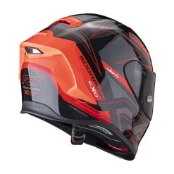 Fibra Scorpion Exo R1 Evo Air Gaz Nero Opaco Rosso -Moto Sconto scorpion exor1 gaz rosso 3