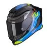 Fibra Casco Scorpion Exo R1 Vatis Nero Blu -Moto Sconto scorpion exor1 vatis blu 1