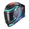 Fibra Scorpion Exo R1 Evo Air Vatis Nero Blu Rosso -Moto Sconto scorpion exor1 vatis blurosso