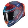 Fibra Casco Scorpion Exo R1 Air Victory Blu Rosso -Moto Sconto scorpion exor1air victory rossoblu
