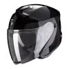 Fibra Casco Jet Scorpion Exo S1 Nero Lucido -Moto Sconto scorpion exos1 nerolucido