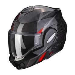 Fibra Casco Scorpion Exo Tech Evo Carbon Top Rosso