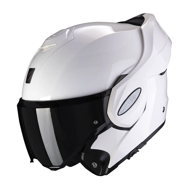 Policarbonato Casco Scorpion Exo Tech Evo Solid Bianco 3 Policarbonato Casco Scorpion Exo Tech Evo Solid Bianco